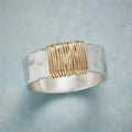 Gold Line™ Ring – Refined Silver