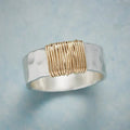 Vintage Gold and Silver Ring “Timeless”
