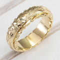 Gold Ring “Ancient Flower”