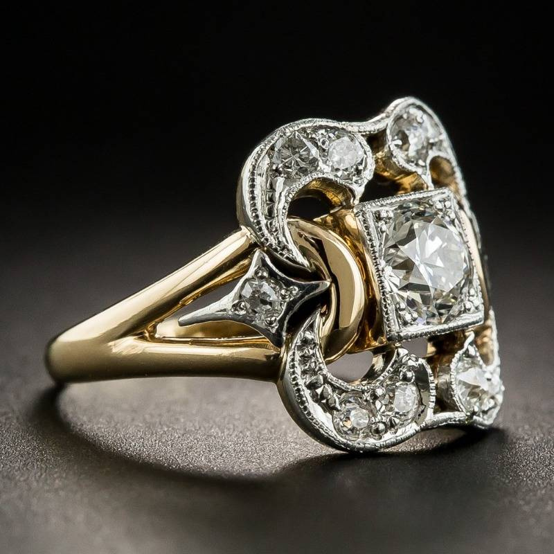 Golden Elegance™ Ring – Zircon Brilliance