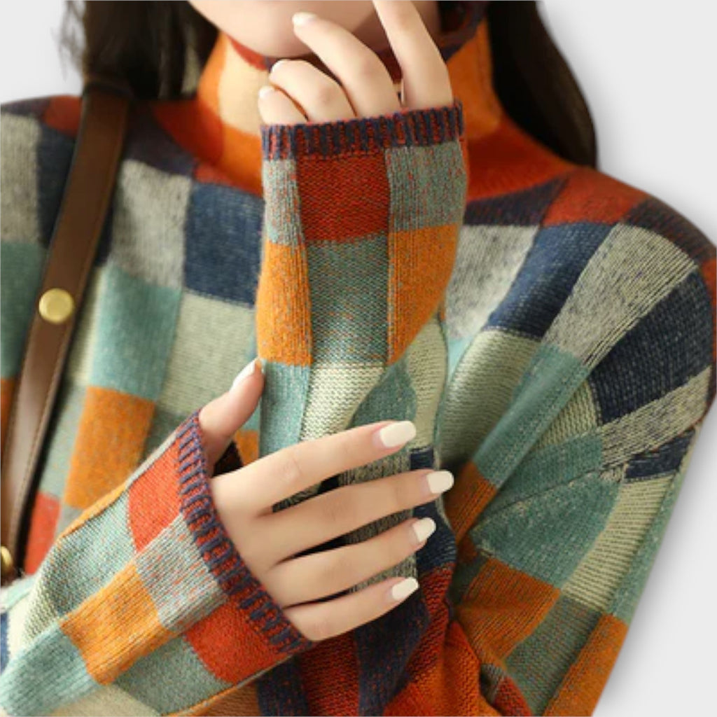 Erika | Rolled Neck Jumper