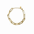 Golden clasp bracelet