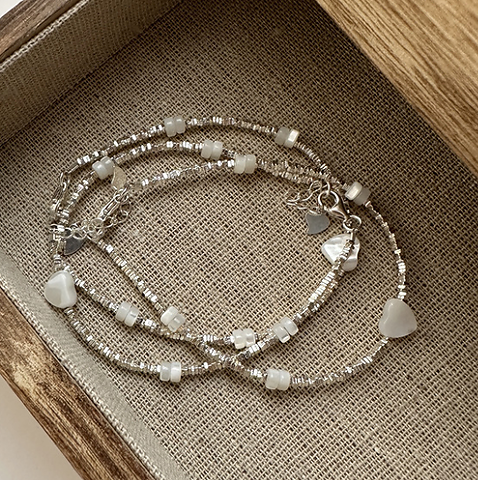 Collection of Classic Vintage Bracelets with Beads