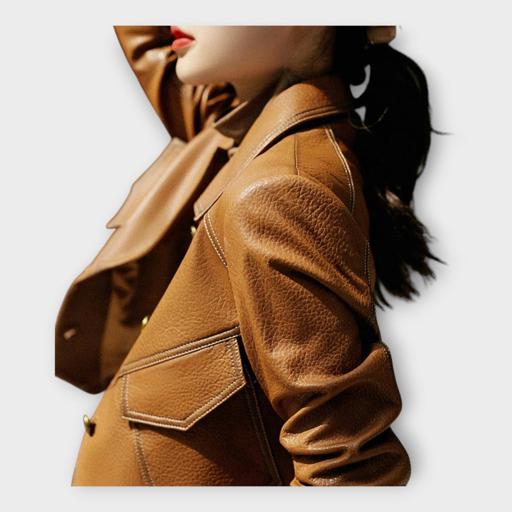 Piret | Stylish Leather Jacket with Modern Design and Fine Aesthetics