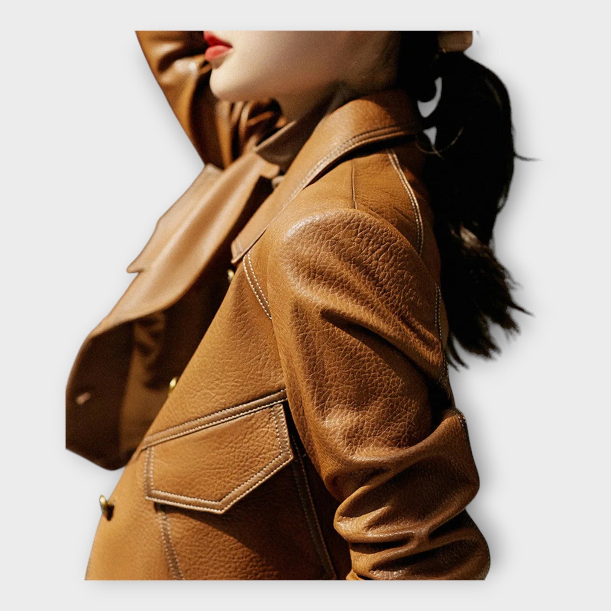 Piret | Stylish Leather Jacket with Modern Design and Fine Aesthetics
