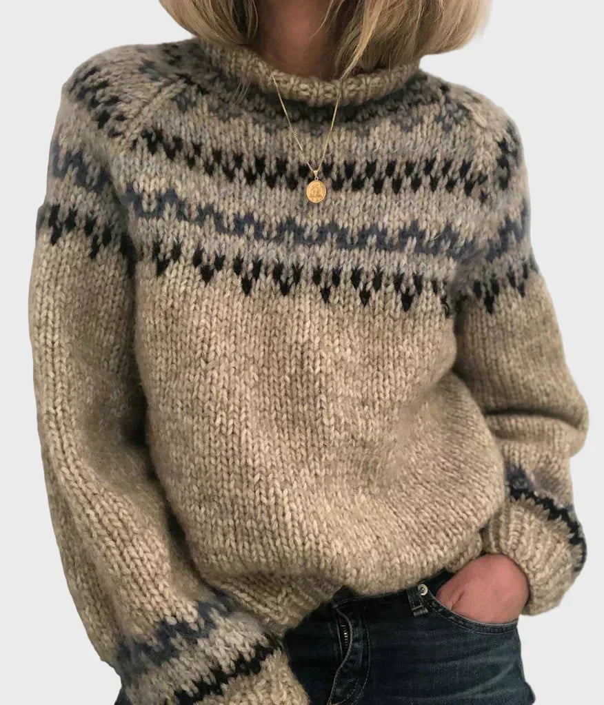 Knit High Neck Jumper