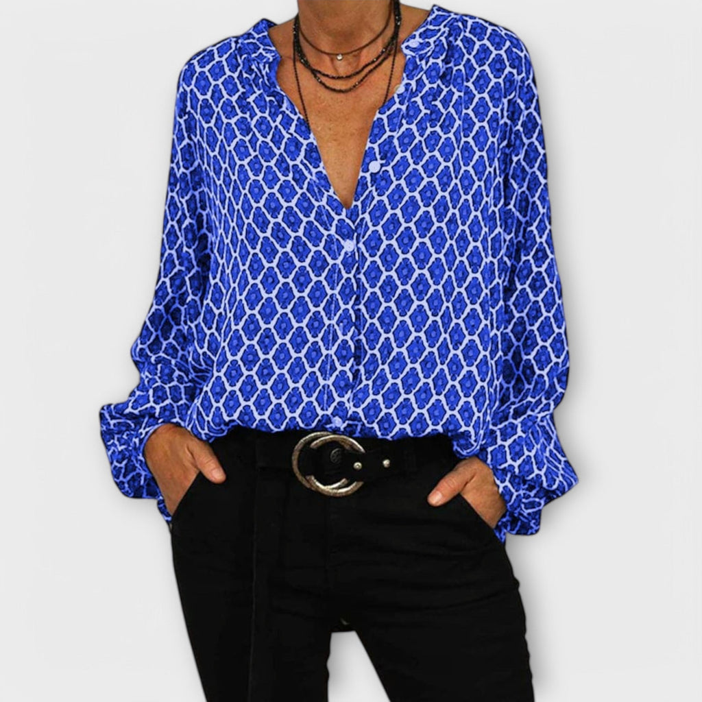 Beatriz | Elegant V-Neck Blouse