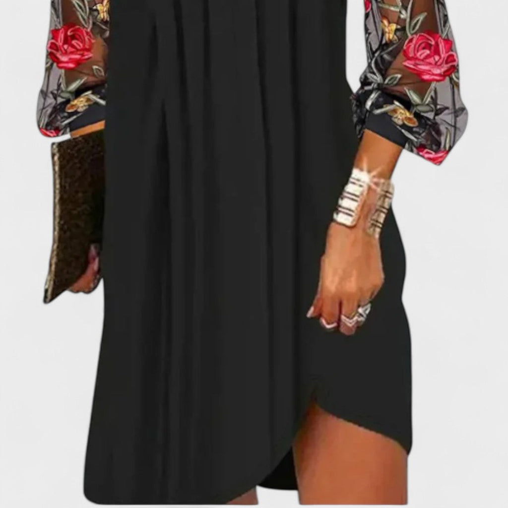 Daniela | Elegant mini dress with V-neck