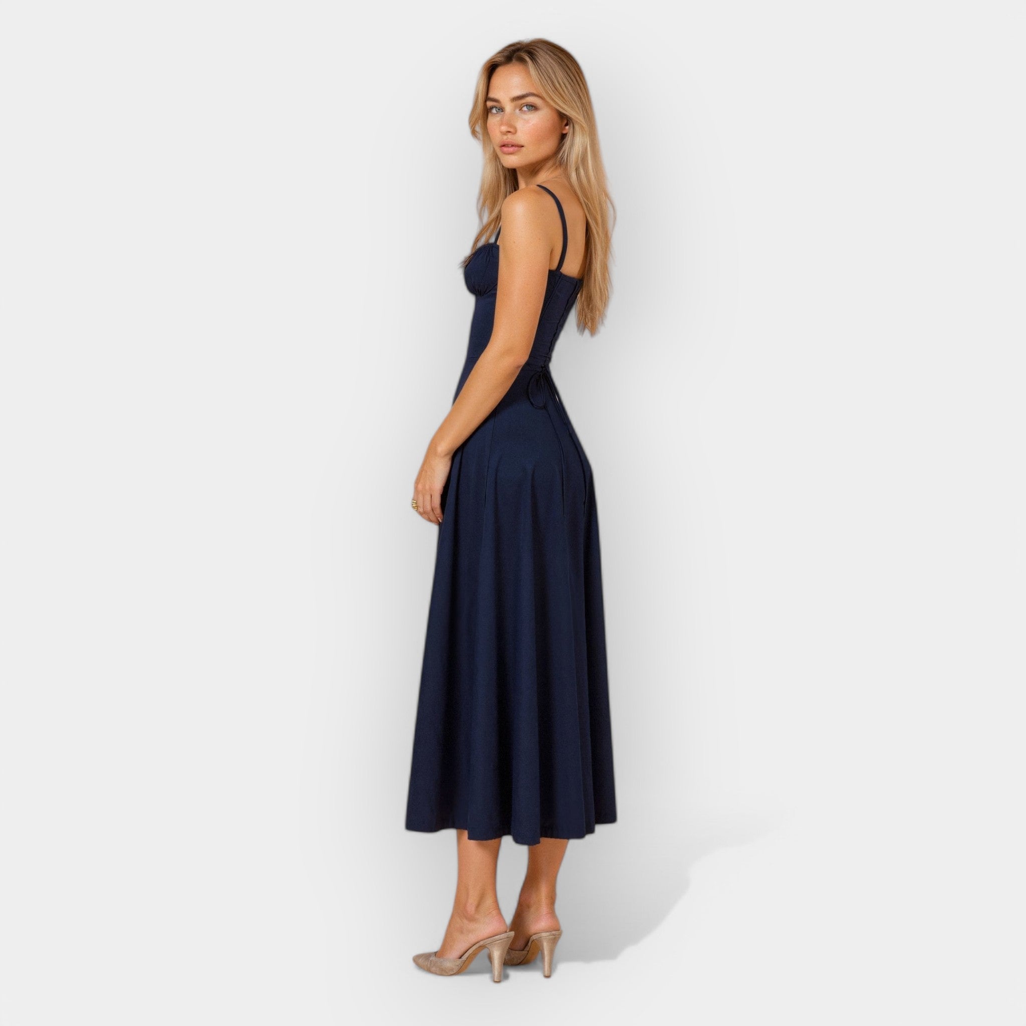 Gabriela | Midi Dress with Corset