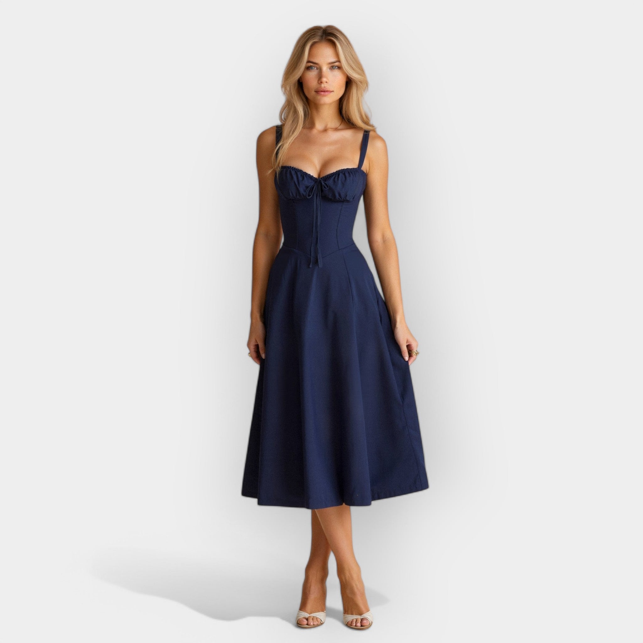Gabriela | Midi Dress with Corset