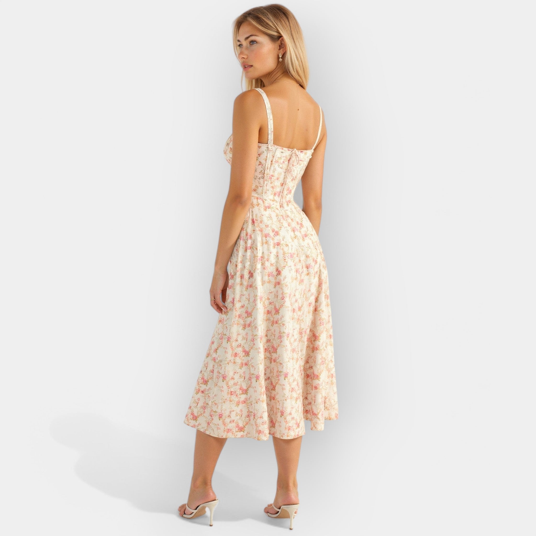 Gabriela | Midi Dress with Corset