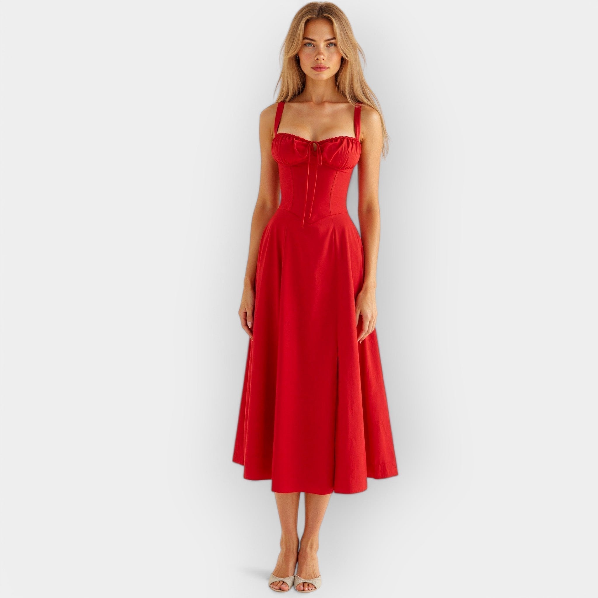 Gabriela | Midi Dress with Corset