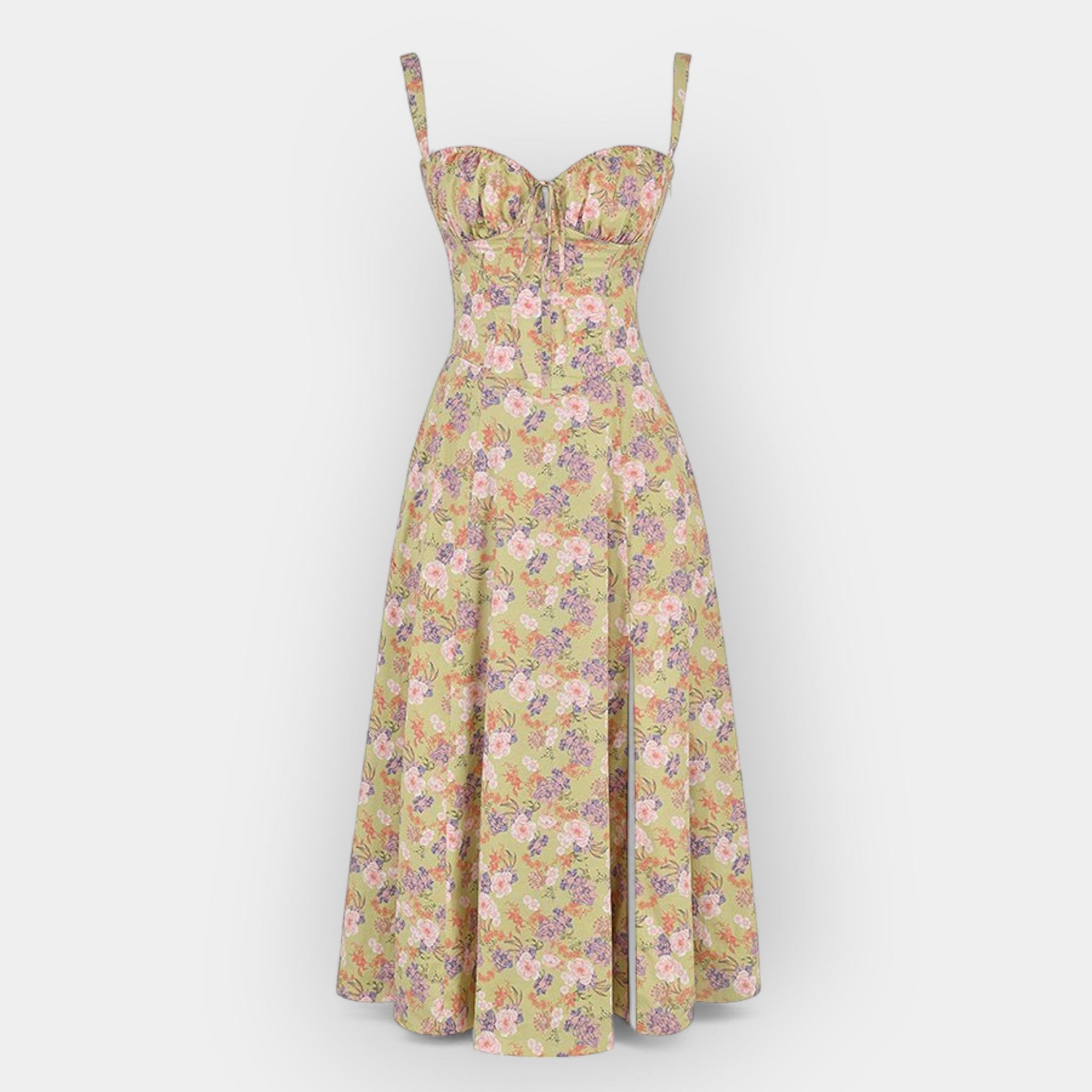 Gabriela | Midi Dress with Corset