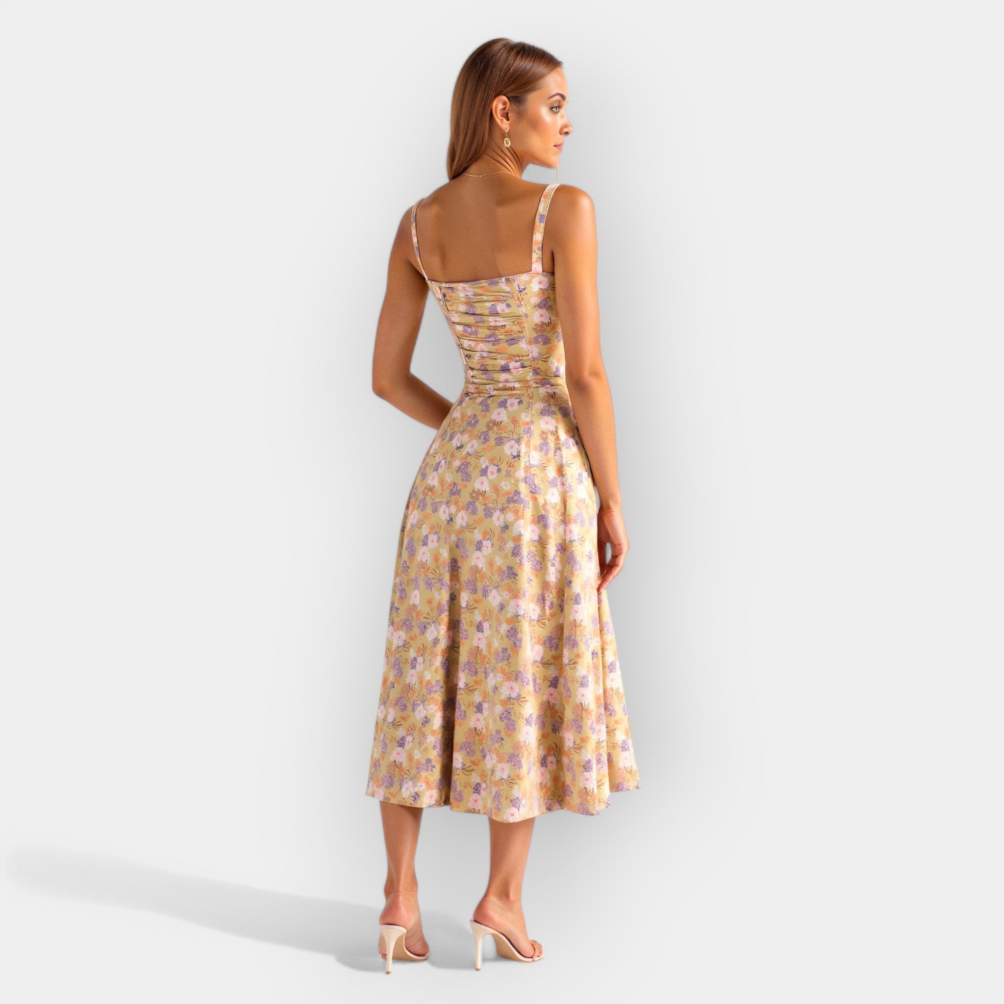 Gabriela | Midi Dress with Corset
