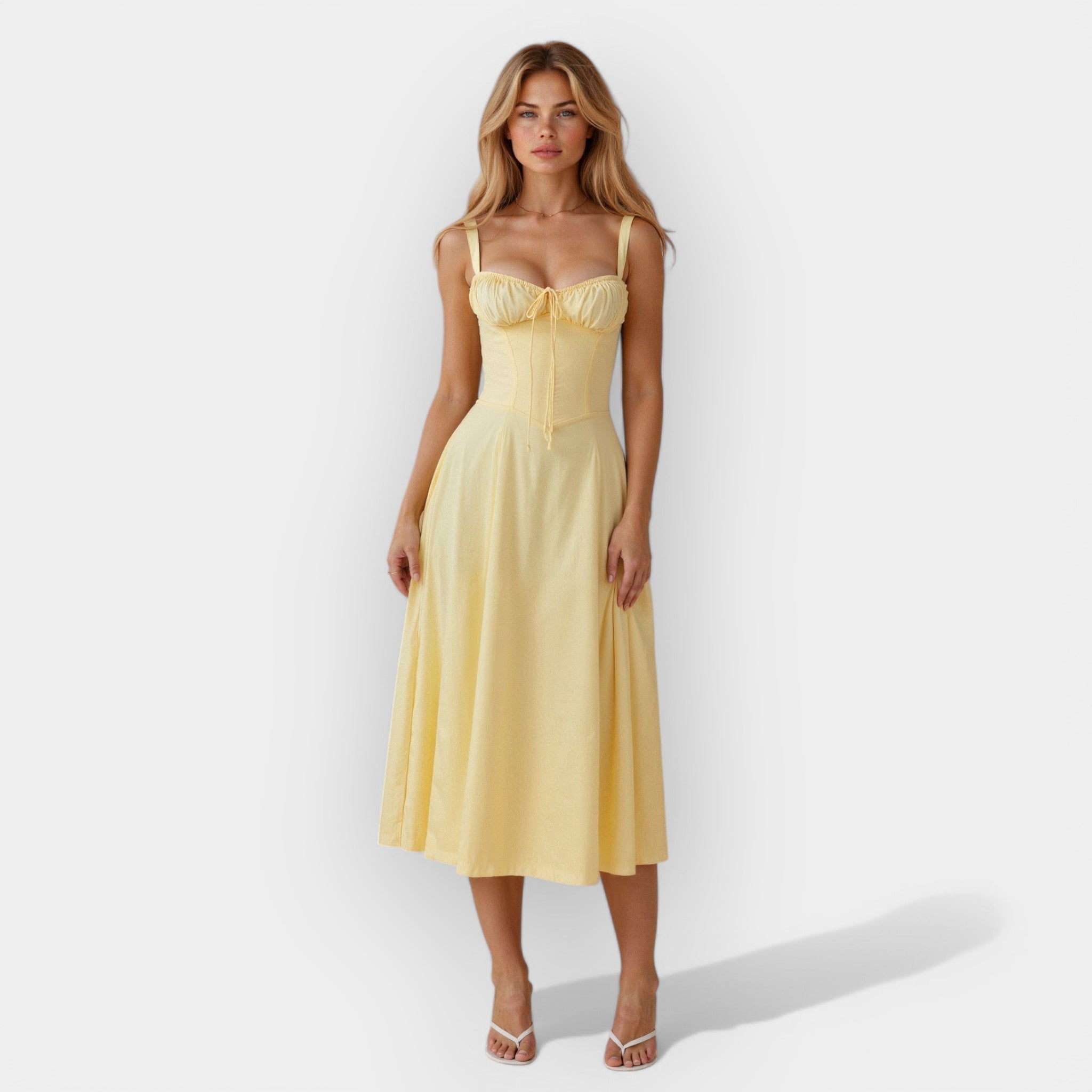 Gabriela | Midi Dress with Corset