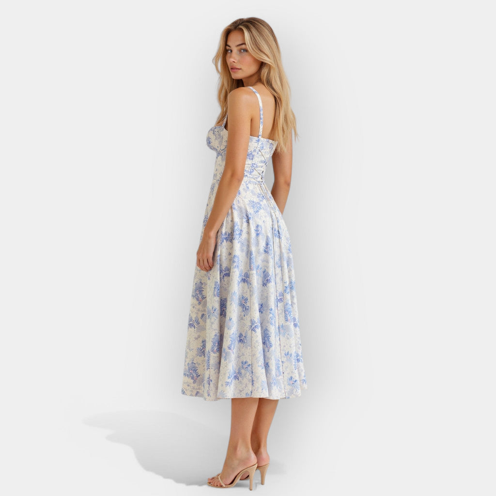 Gabriela | Midi Dress with Corset