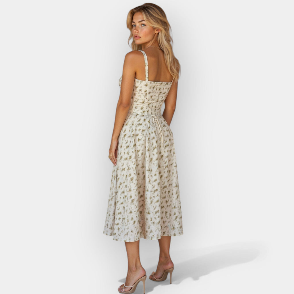 Gabriela | Midi Dress with Corset