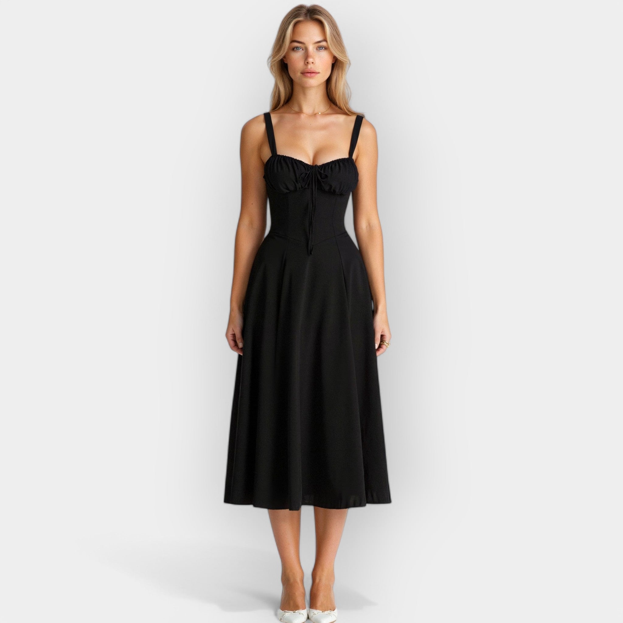 Gabriela | Midi Dress with Corset