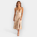 Gabriela | Midi Dress with Corset