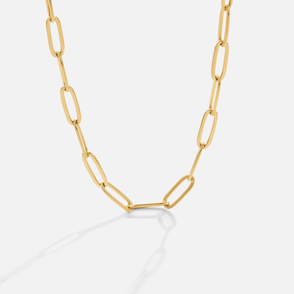 Classic Chain Necklace with Clip