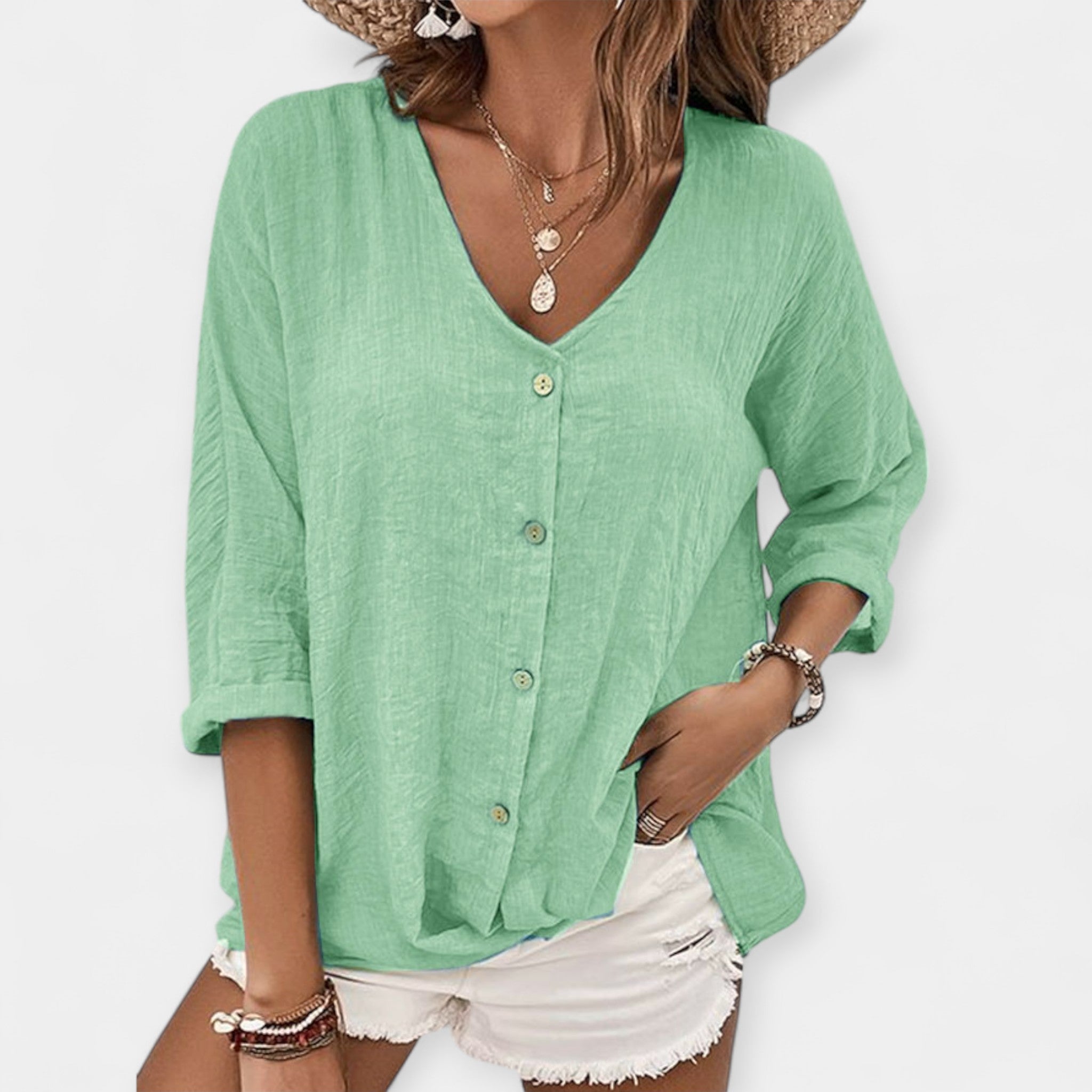 Kaisa | Linen Shirt