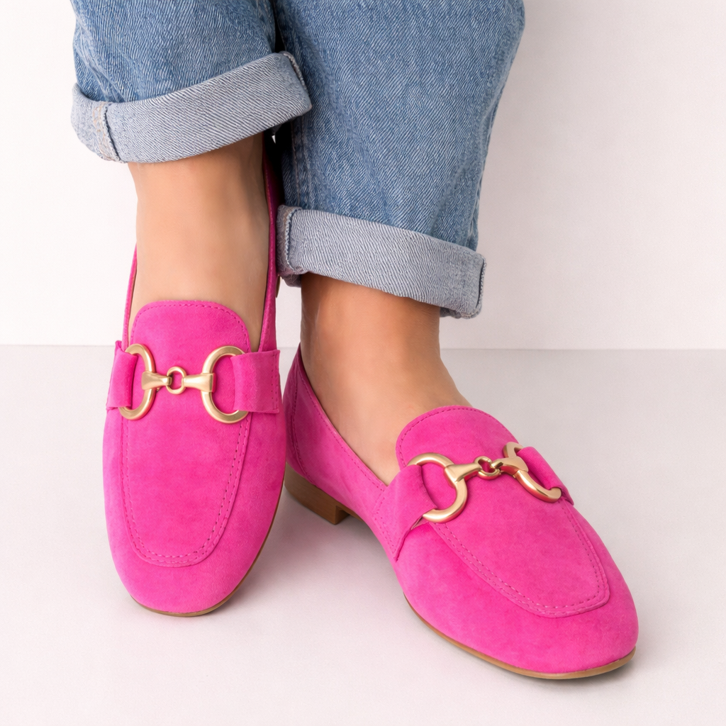 Mae | Chic Loafers with Gold Detail