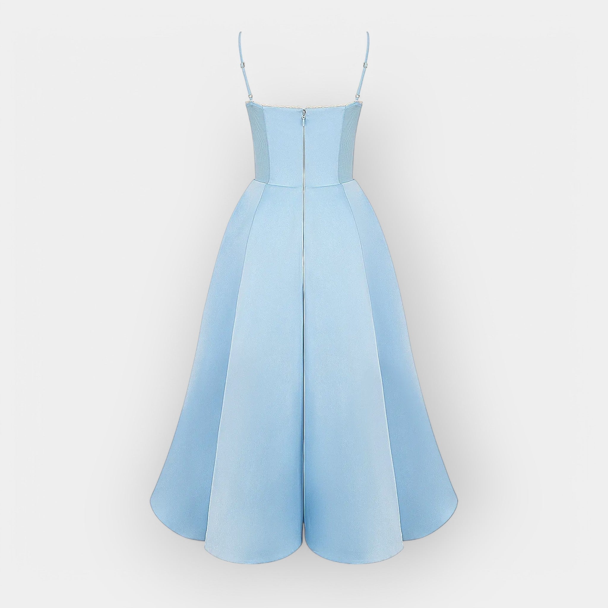 Olivia | Elegant Midi Dress with a Subtle Line