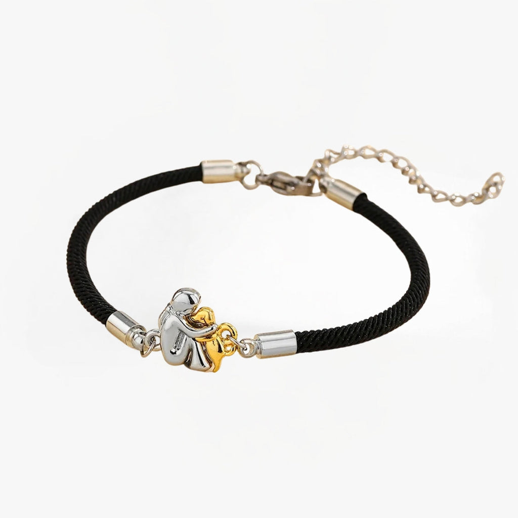 Elica | Bracelet with cord and dog icon