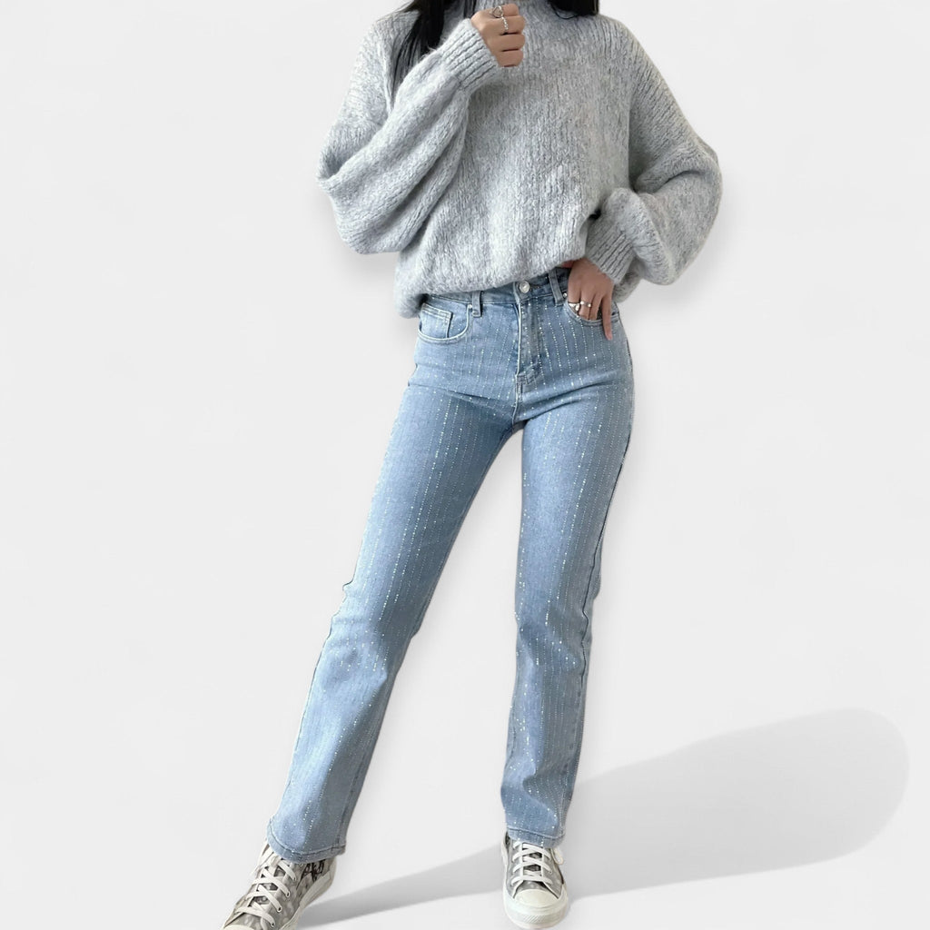 Aurora | Summer Trousers with Sparkle
