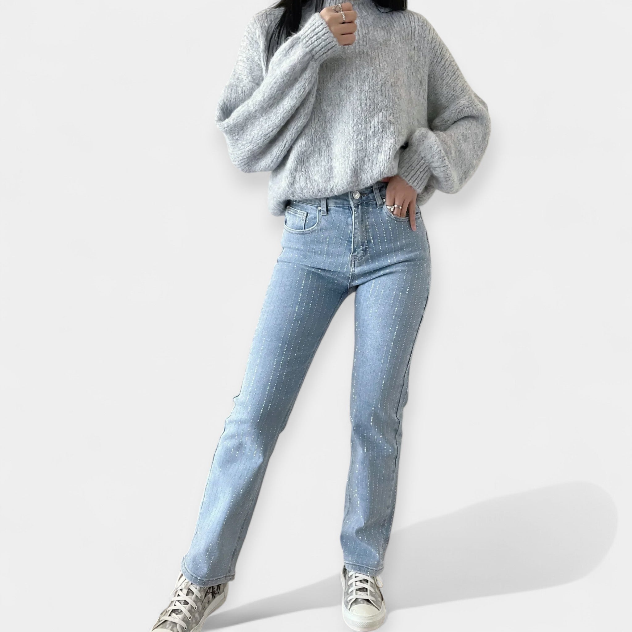 Aurora | Summer Trousers with Sparkle