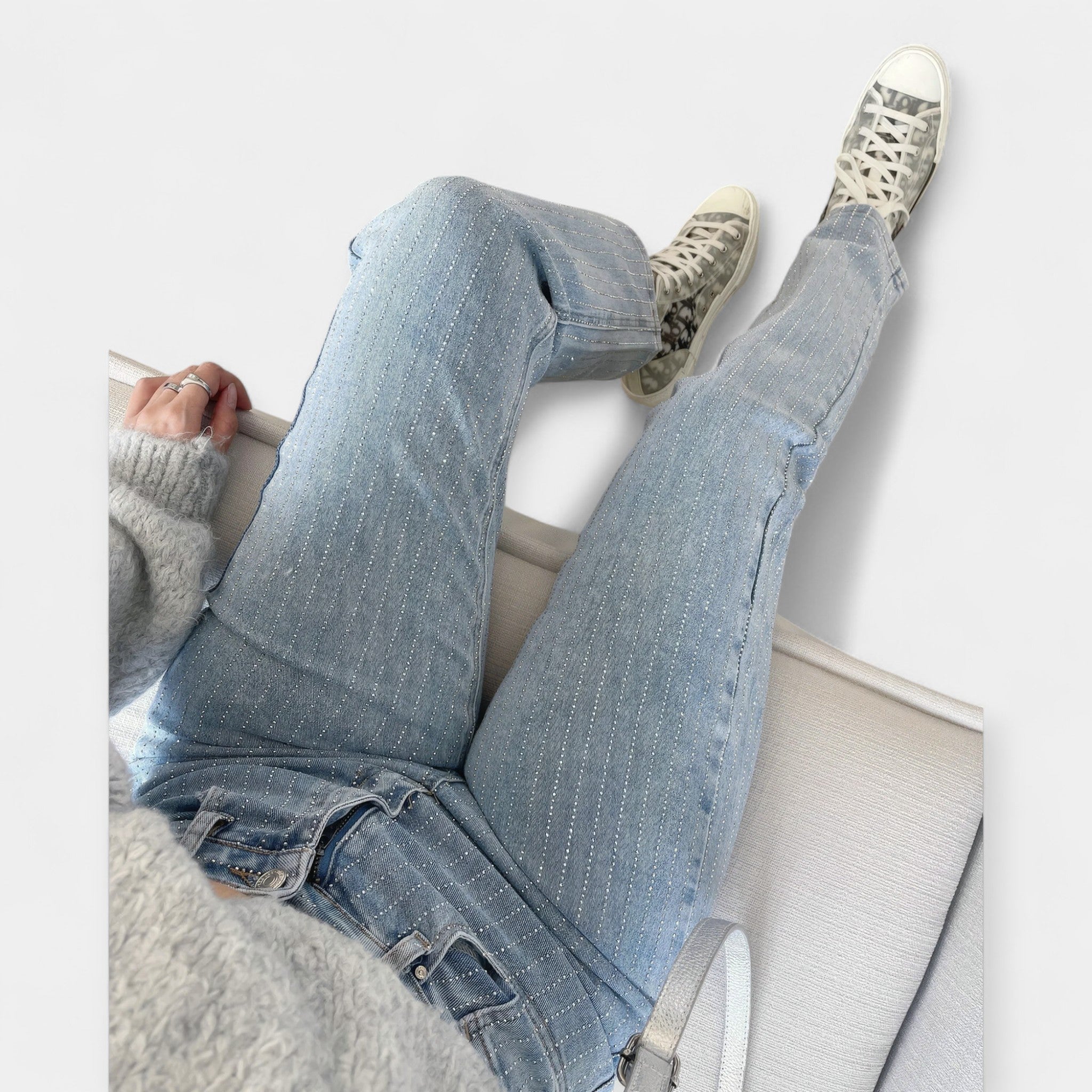 Aurora | Summer Trousers with Sparkle