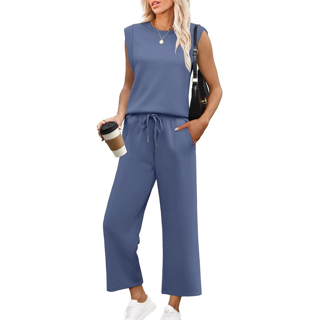 Anna | Kaheosaline top-pants set