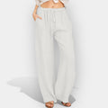 Malika | Lightweight Linen Trousers with Airy Lines