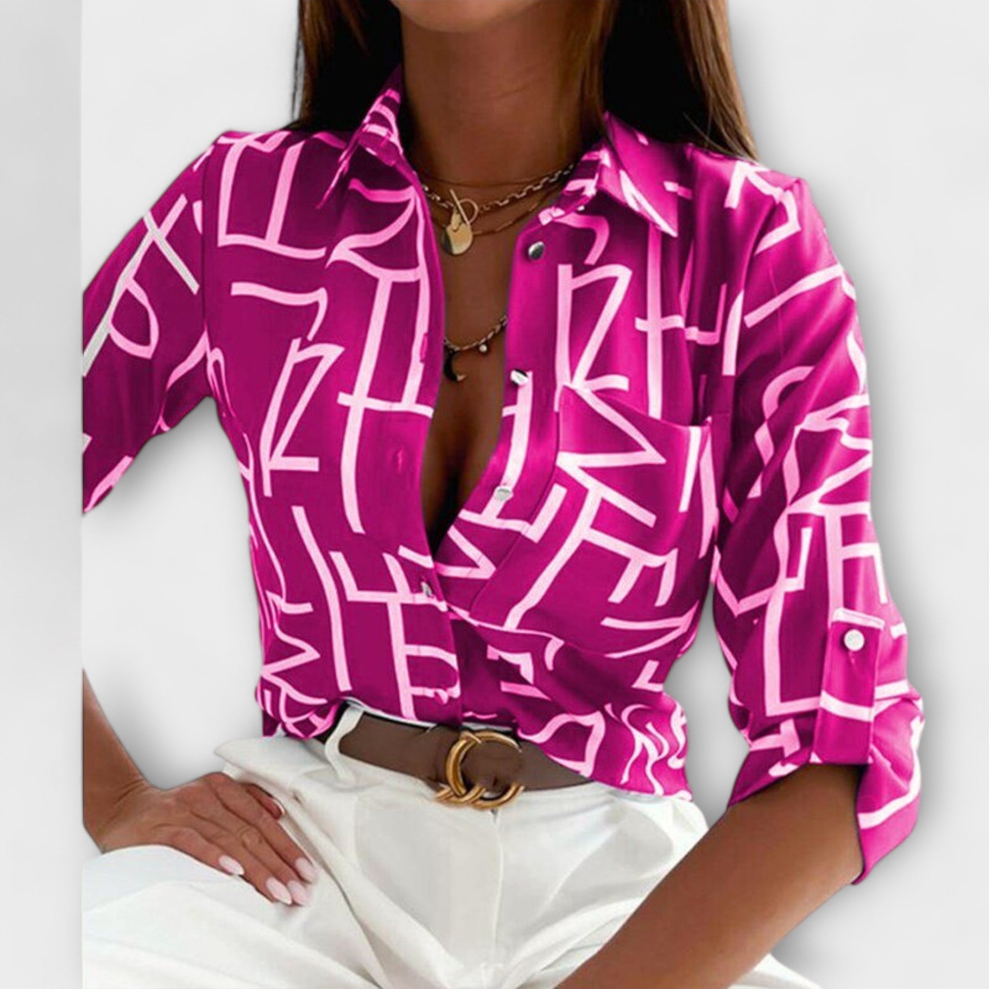 Maria | Classic Collar T-shirt