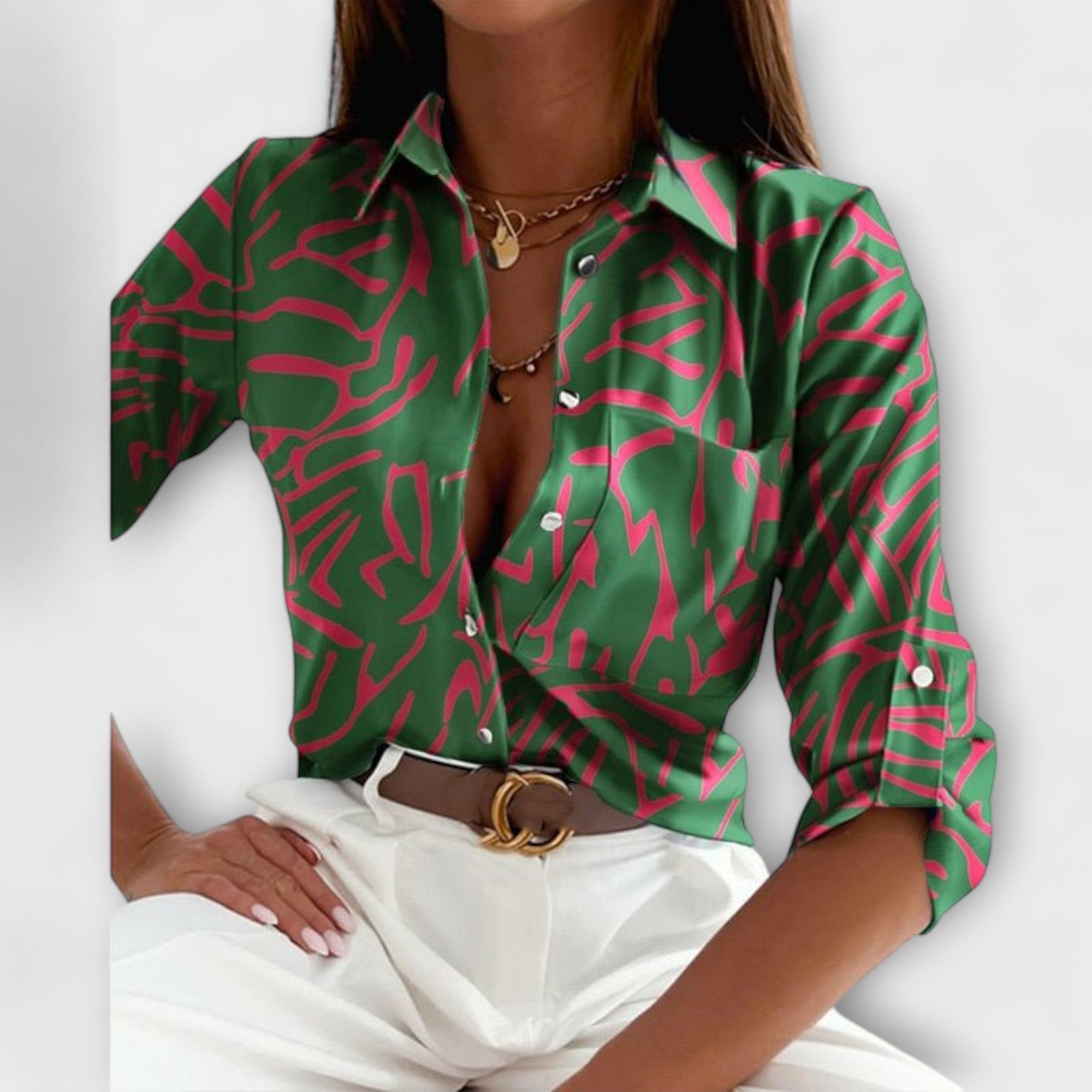 Maria | Classic Collar T-shirt