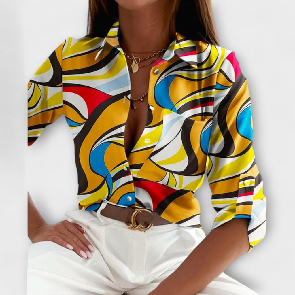 Maria | Classic Collar T-shirt