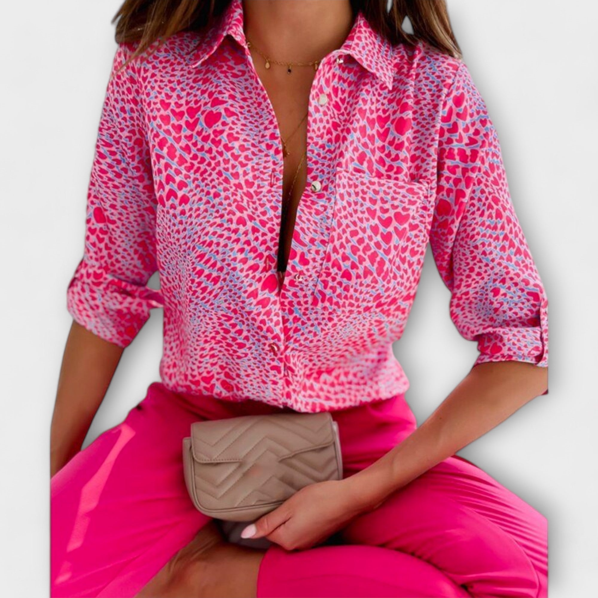Maria | Classic Collar T-shirt