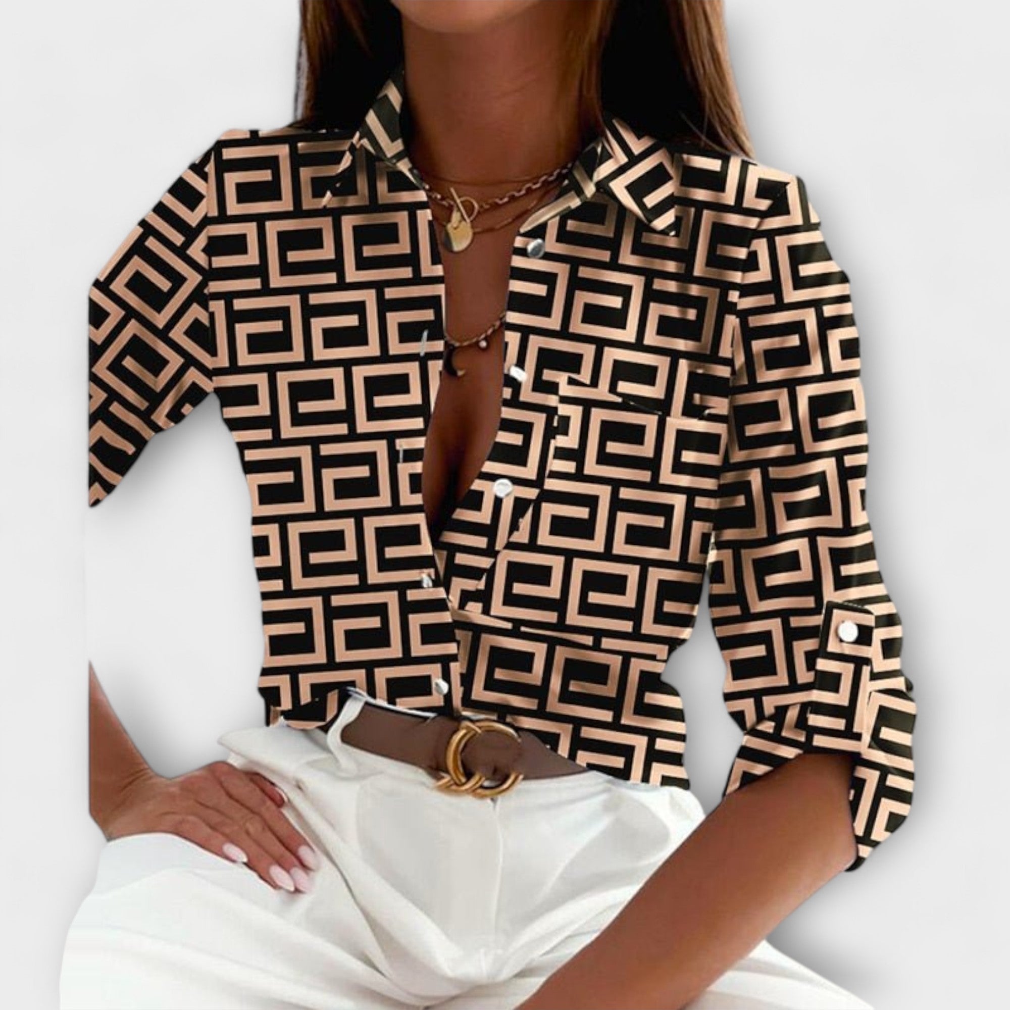 Maria | Classic Collar T-shirt