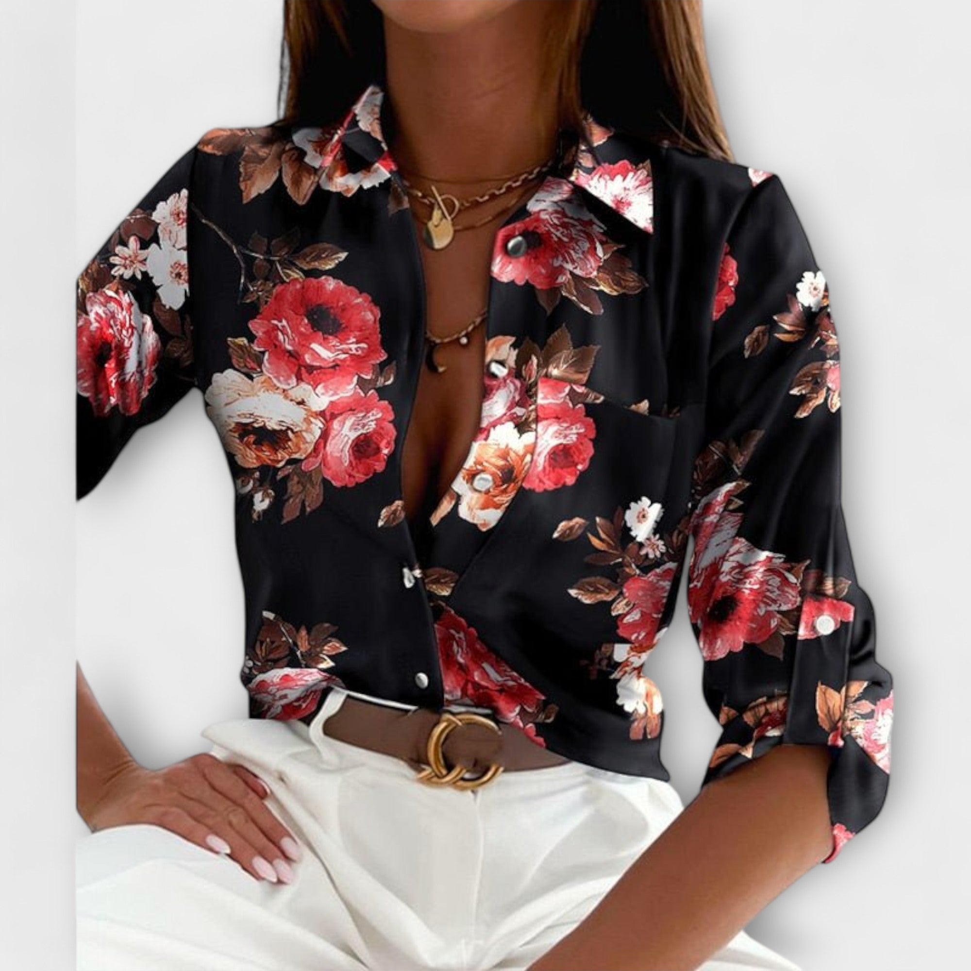 Maria | Classic Collar T-shirt