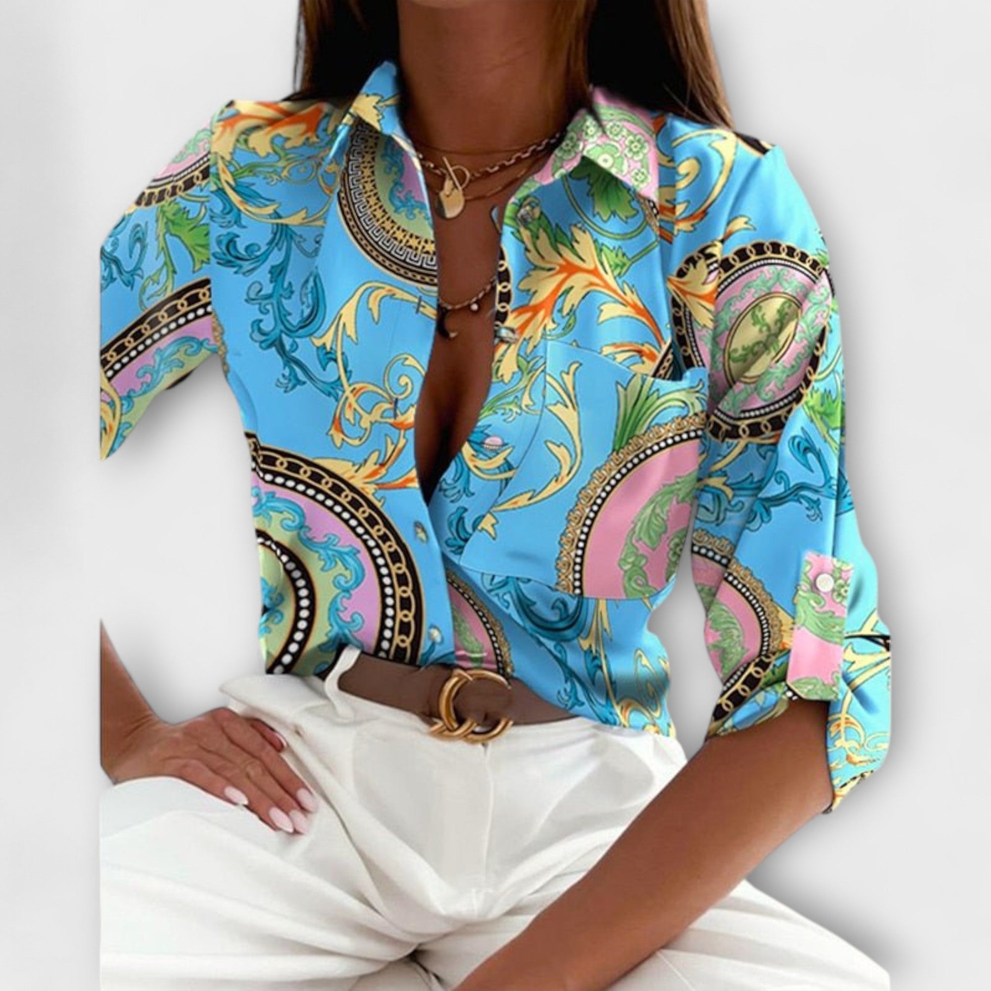 Maria | Classic Collar T-shirt