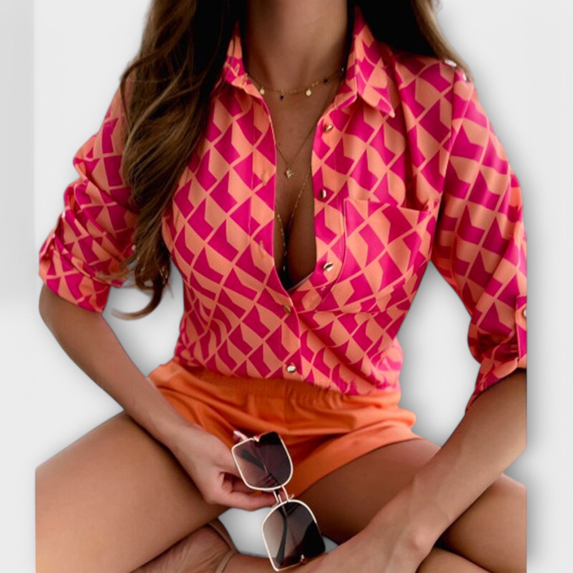 Maria | Classic Collar T-shirt