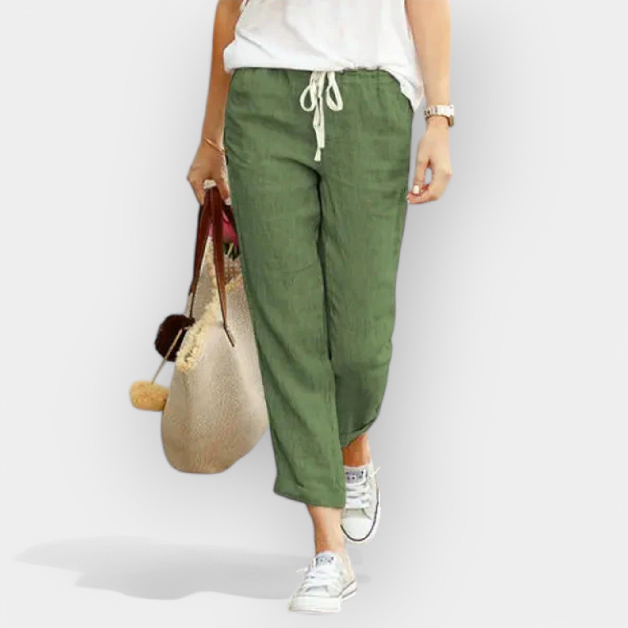 Sabina | Cotton Trousers