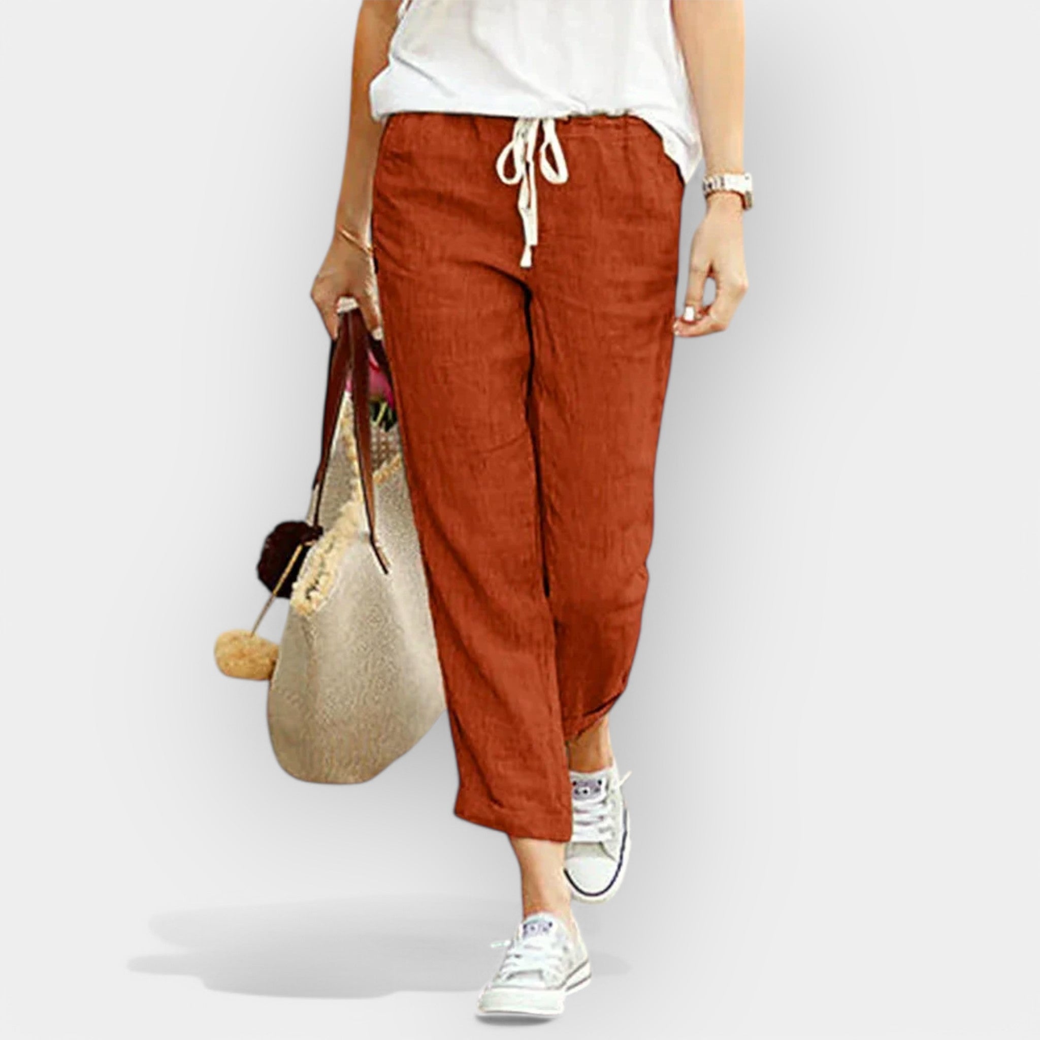 Sabina | Cotton Trousers