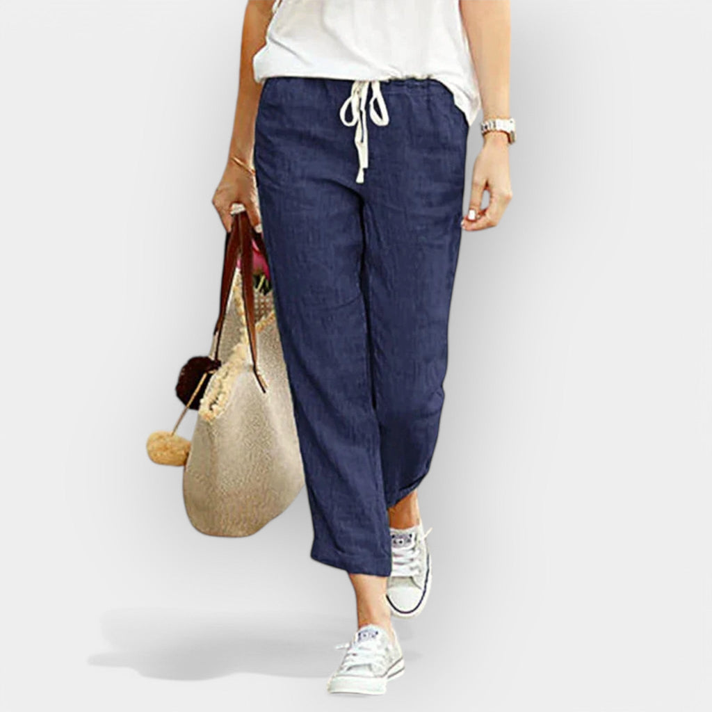 Sabina | Cotton Trousers