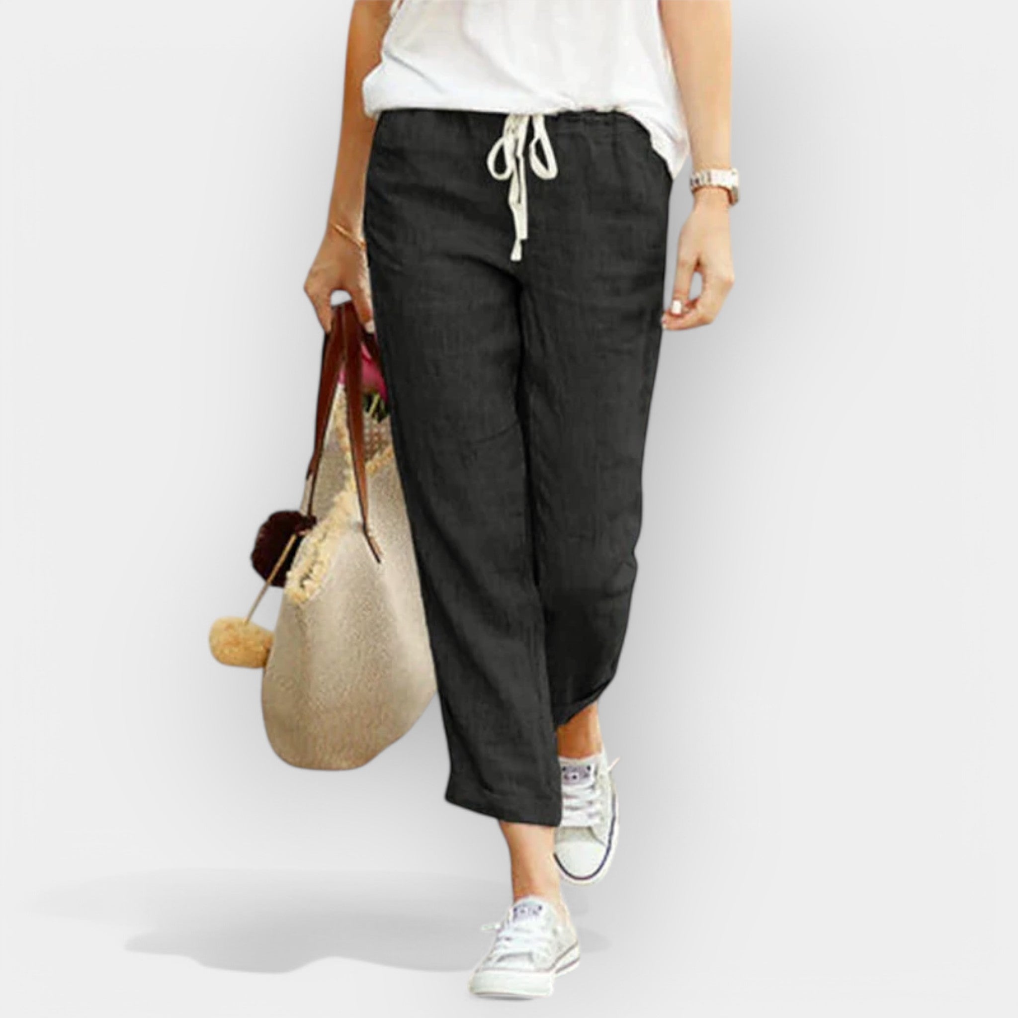 Sabina | Cotton Trousers