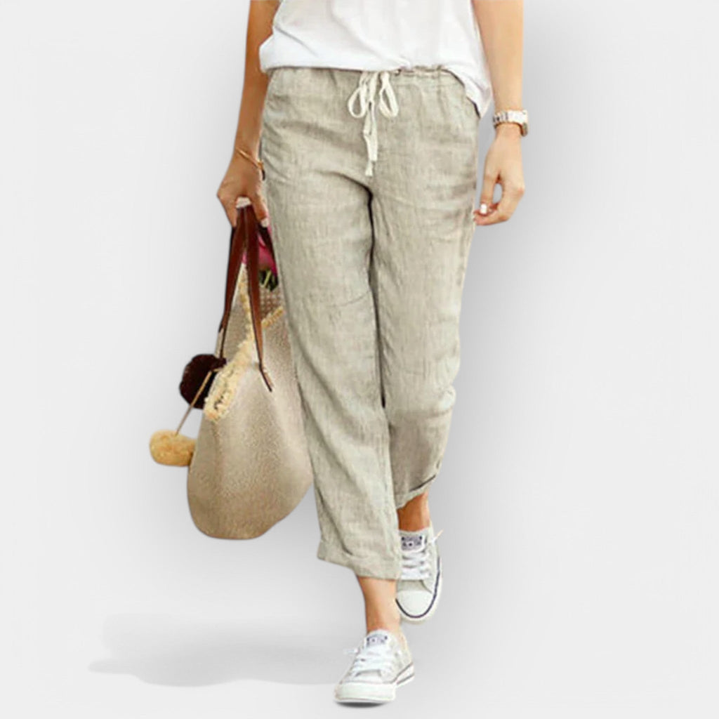 Sabina | Cotton Trousers